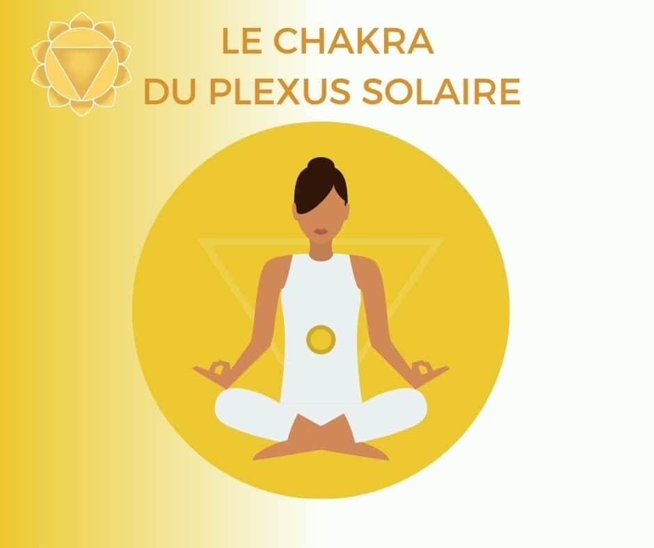 chakra du plexus solaire sur une femme