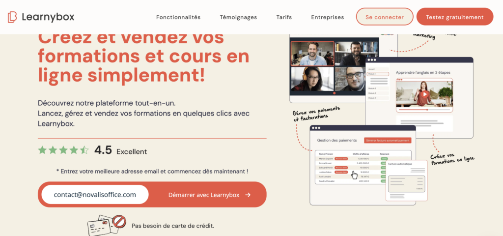 site internet de learnybox