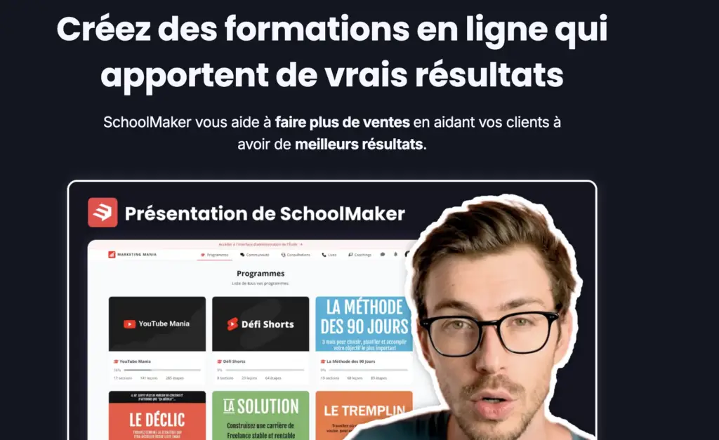 site internet de schoolmaker