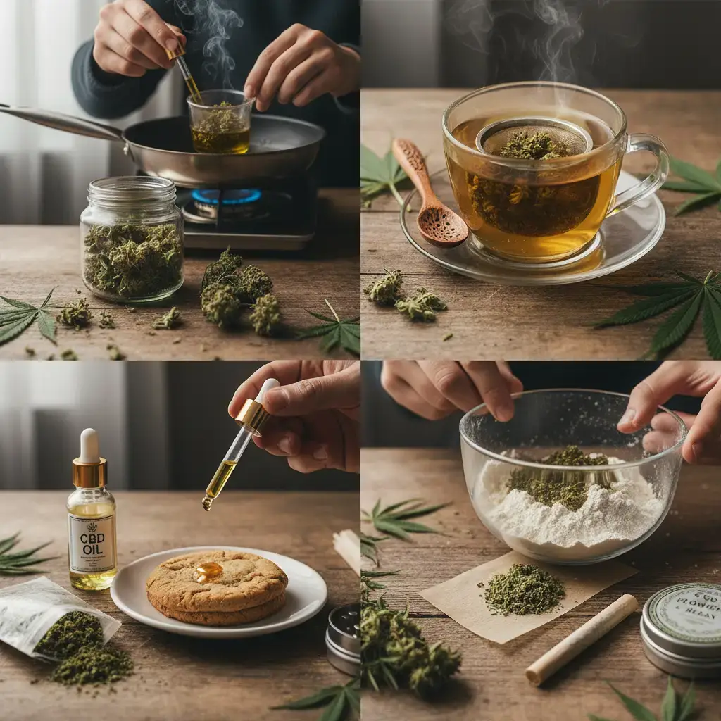 les façons de consommer le cbd