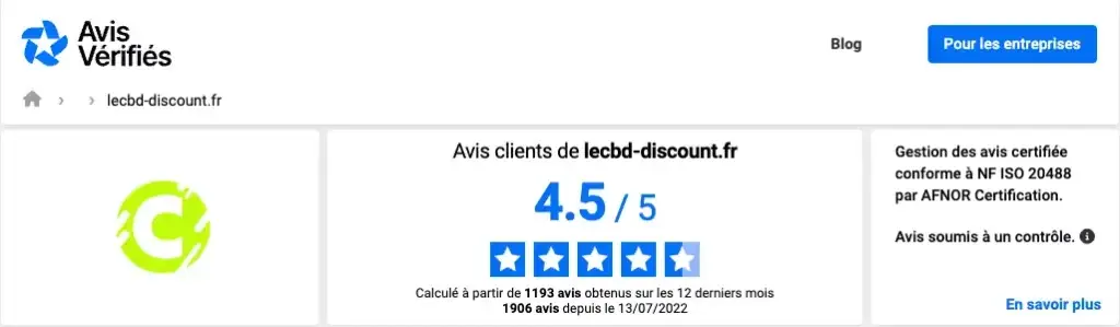 avis cbd discount