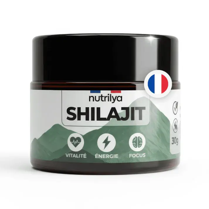 nutrilya shilajit en pot de 30grammes