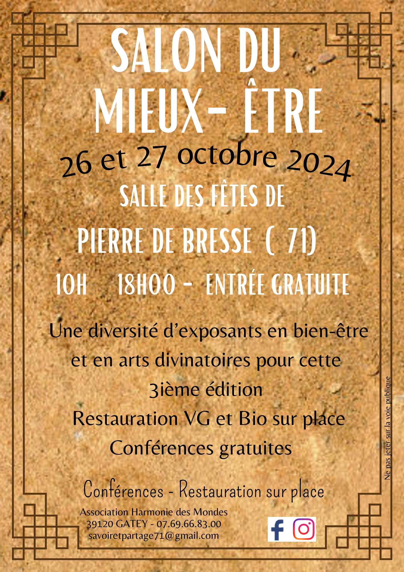 Salon du Mieux-Etre 2024 de Pierre de Bresse (71270)