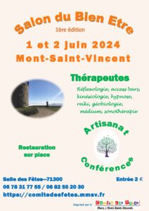 Salon du Bien Etre 2024 à Mont-Saint-Vincent